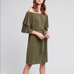 Anthropologie Radcliff Off-The-Shoulder Dress